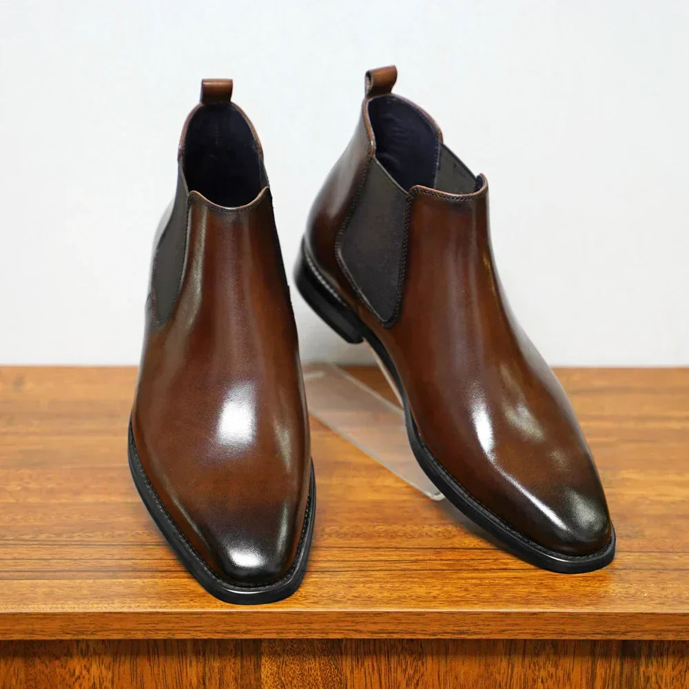 Aldric | Men's Chelsea Boot Leather Ankle Boot - Image 1