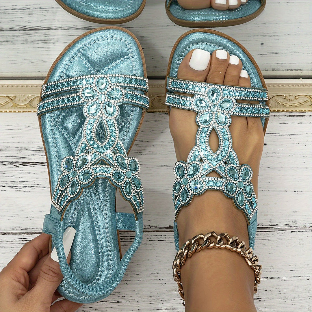 Araminta | Women's Embellished Strappy Sandals - Image 1