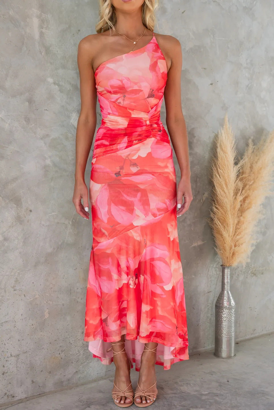 Belladonna | Women's Floral Strapless Maxi Dress - Image 2