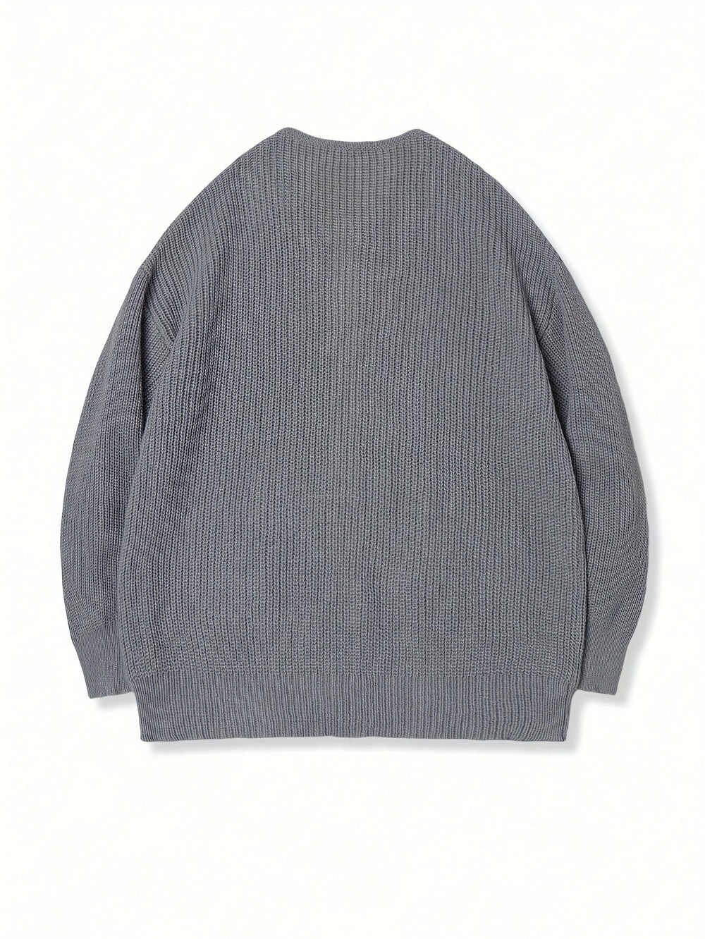 Calvorra | Women's Zip-Up Knit Cardigan - Grey - Image 2