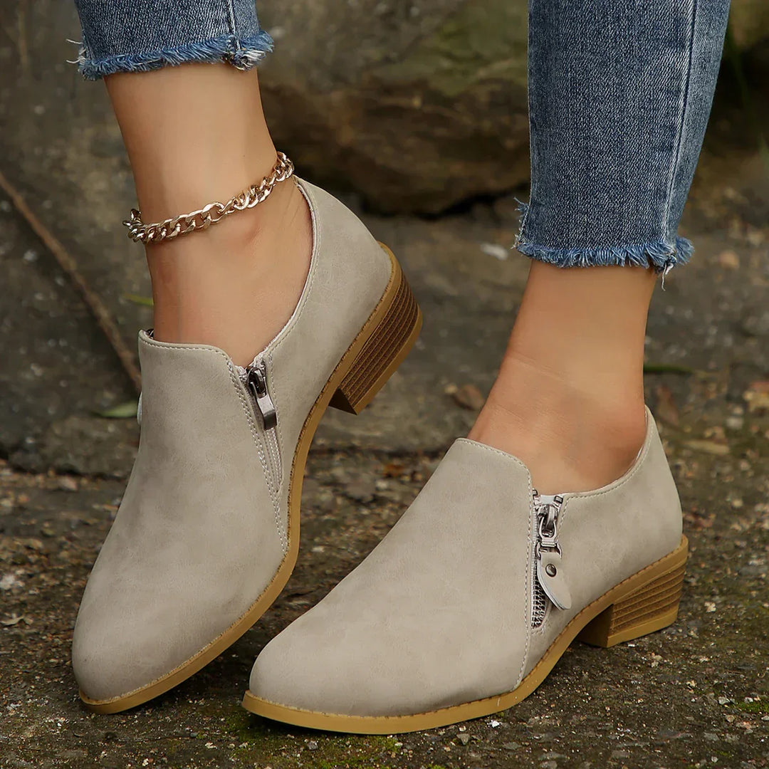 Calypso | Women's Side Zip Ankle Boots - Image 1