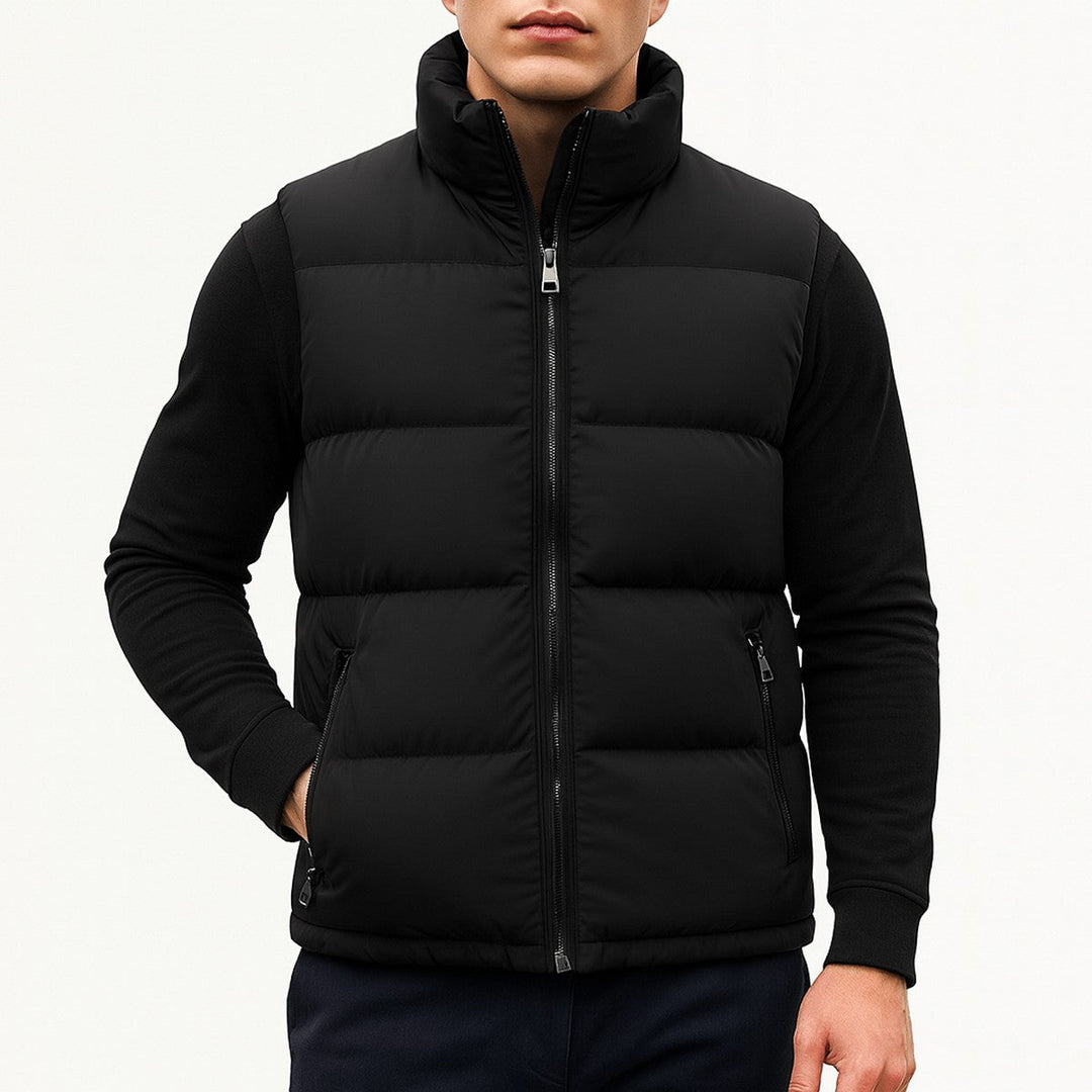 Cassovyn | Men's Puffer Vest Quilted Gilet - Image 1