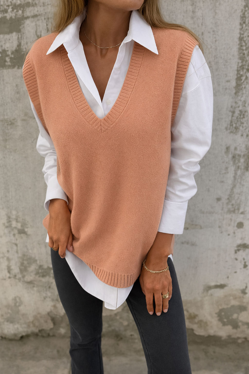 Cordova | Women's V-Neck Sleeveless Sweater Vest - Image 1
