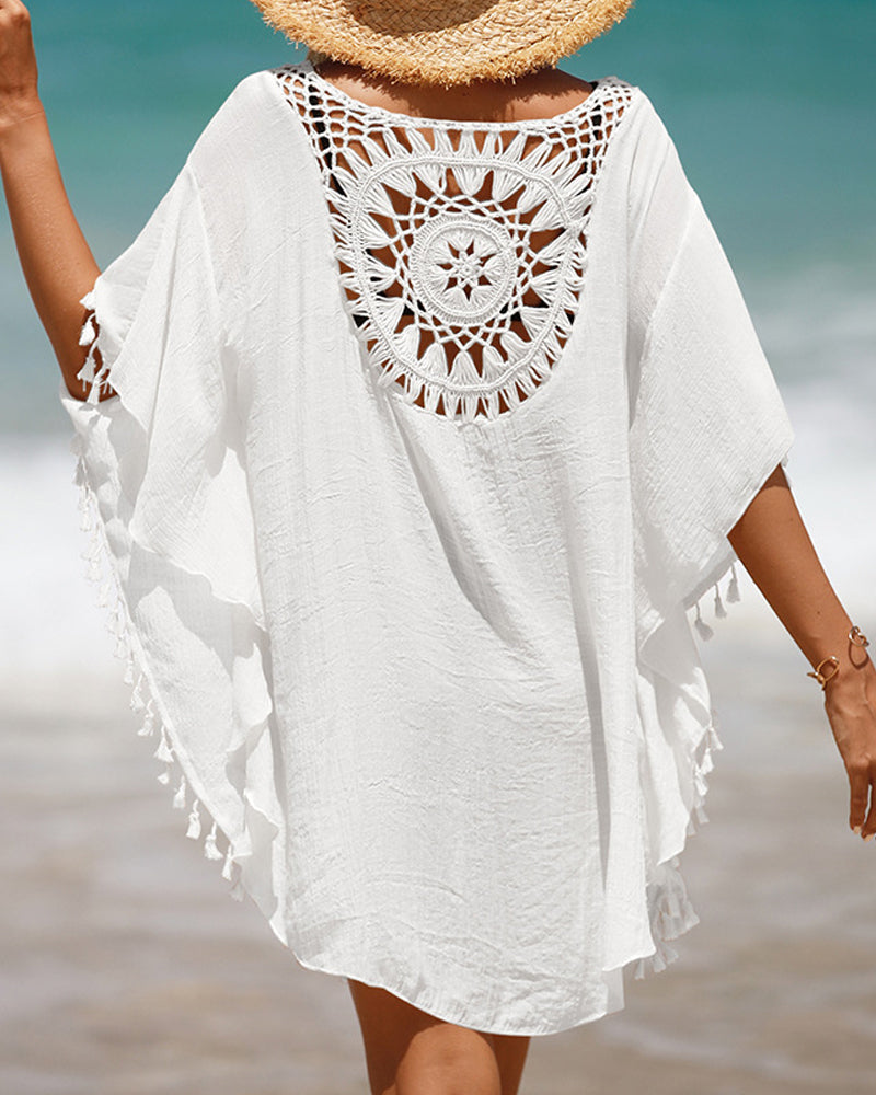 Corinthia | Women's Crochet Beach Cover-Up - Image 1