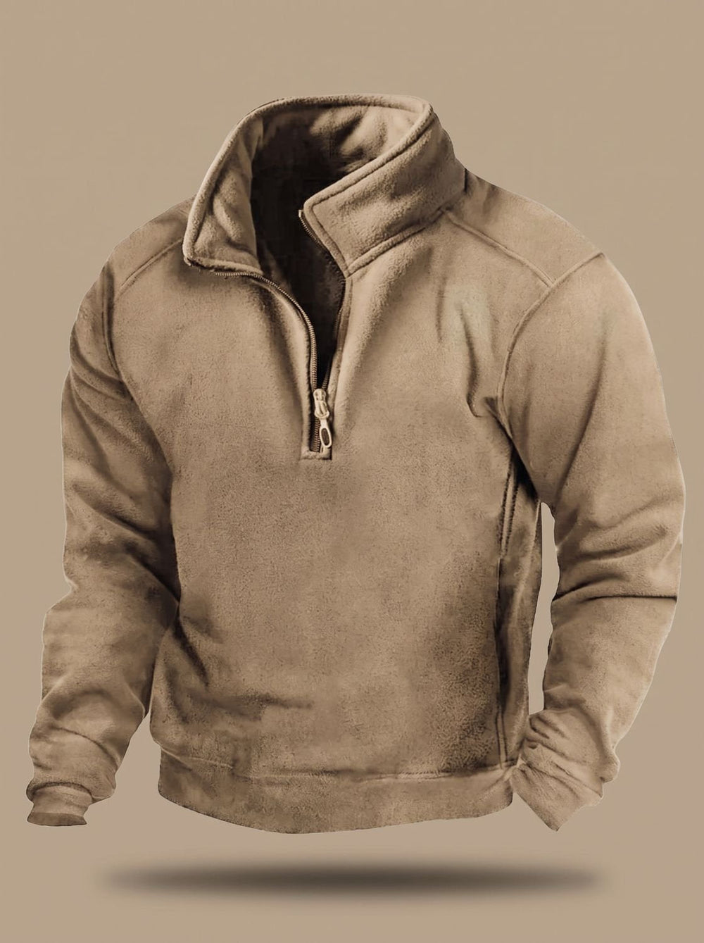 Cormac | Men's Quarter-Zip Fleece Pullover - Image 2