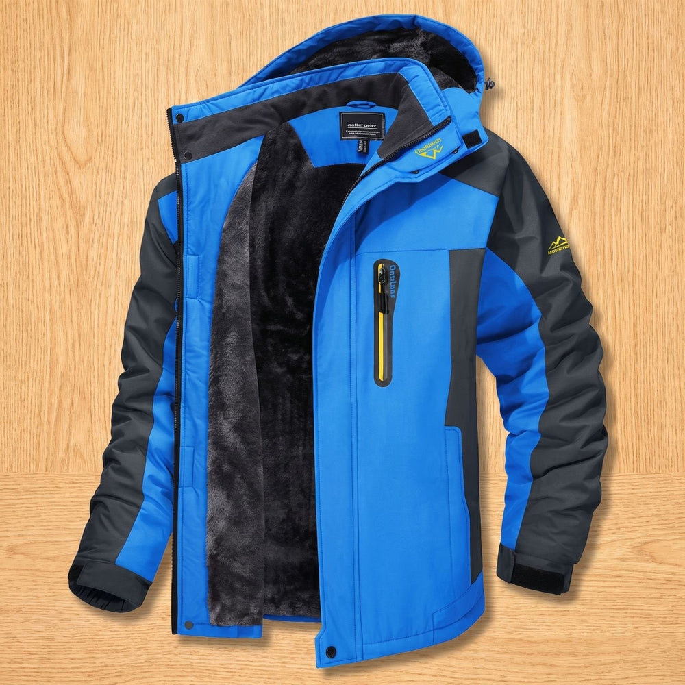 Corveth | Men's Fleece-Lined Hooded Winter Jacket - Image 2