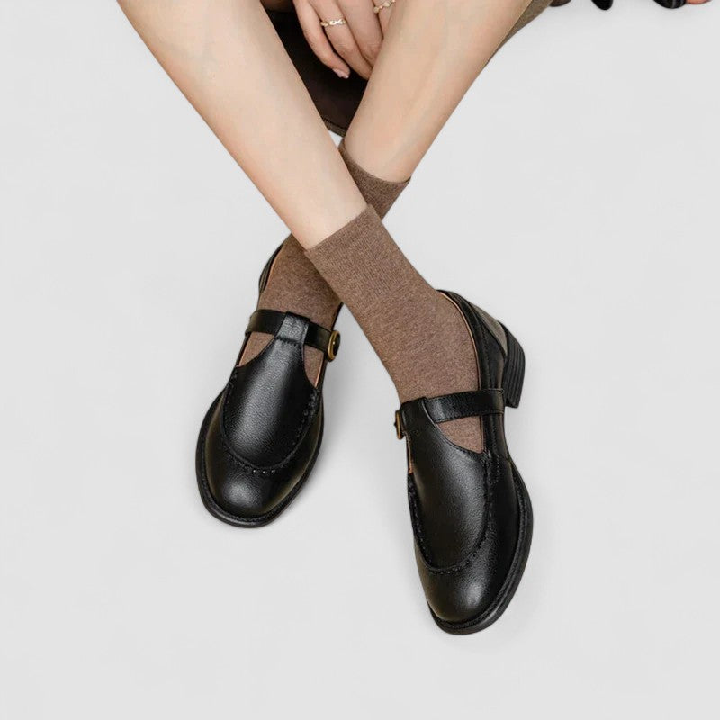 Dorothea | Women's Square Toe Mary Jane Shoes - Image 1