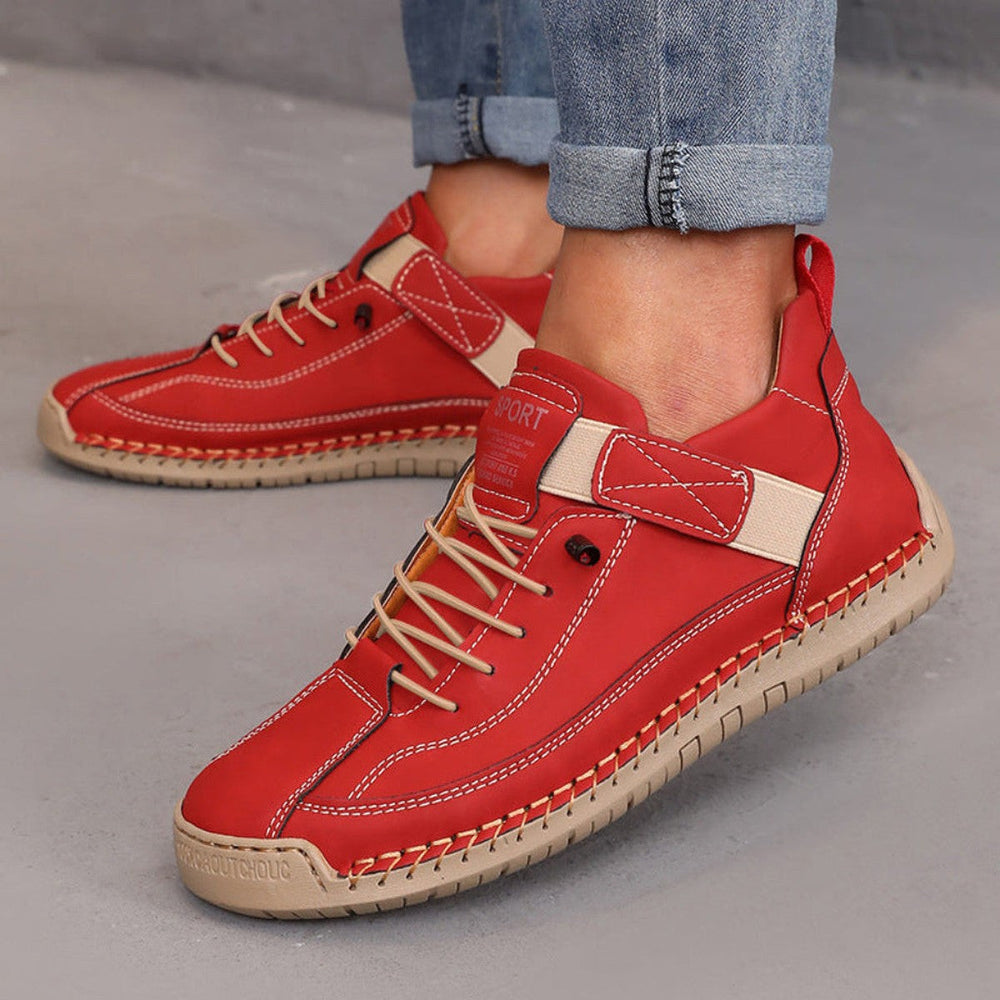 Dravmore | Men's Leather Ankle Boot Lace-Up - Image 2