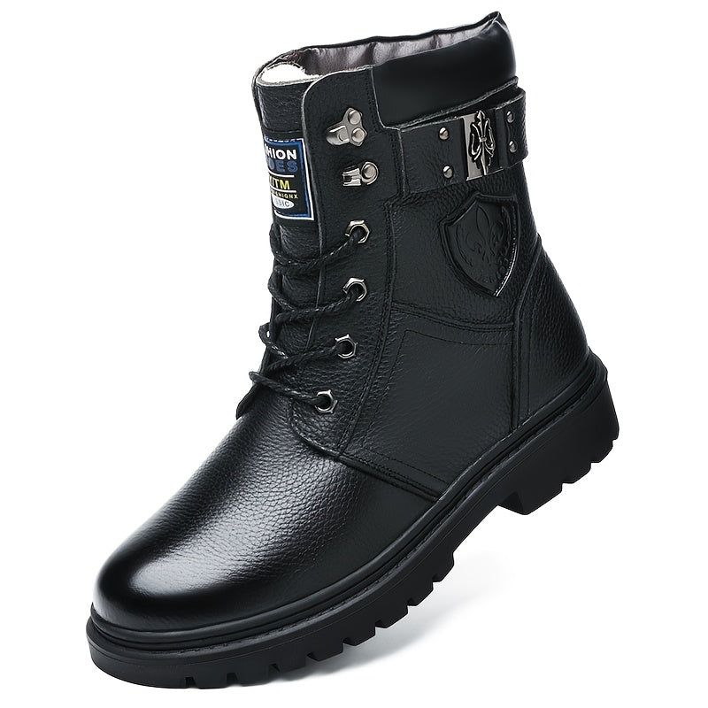 Grantwick | Men's Waterproof Winter Boots - Black - Image 1