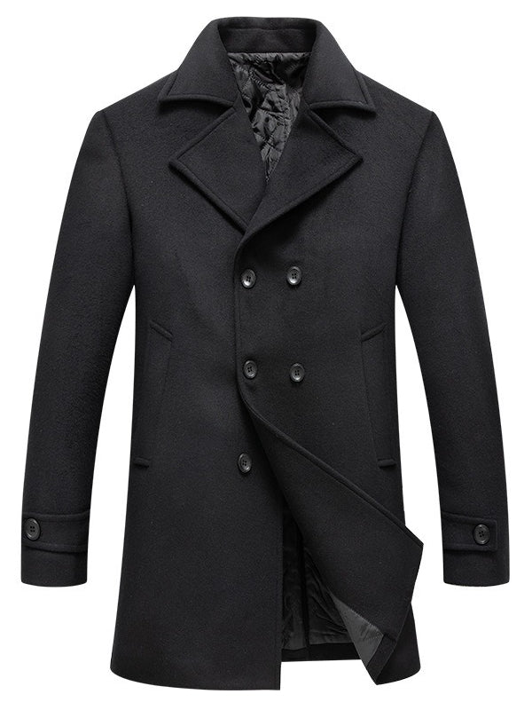Halvorn | Men's Winter Jacket Double-Breasted Overcoat - Image 1