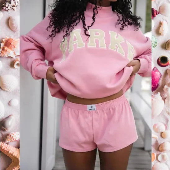 Isolde | Women's Cropped Hoodie Set - Image 1