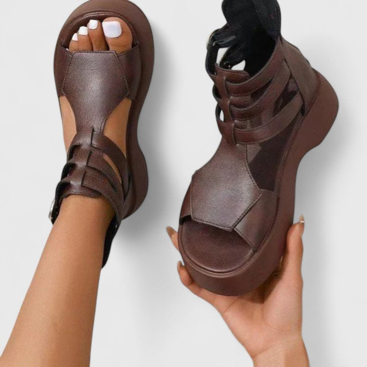 Keziah | Women's Platform Ankle Strap Sandals - Image 2