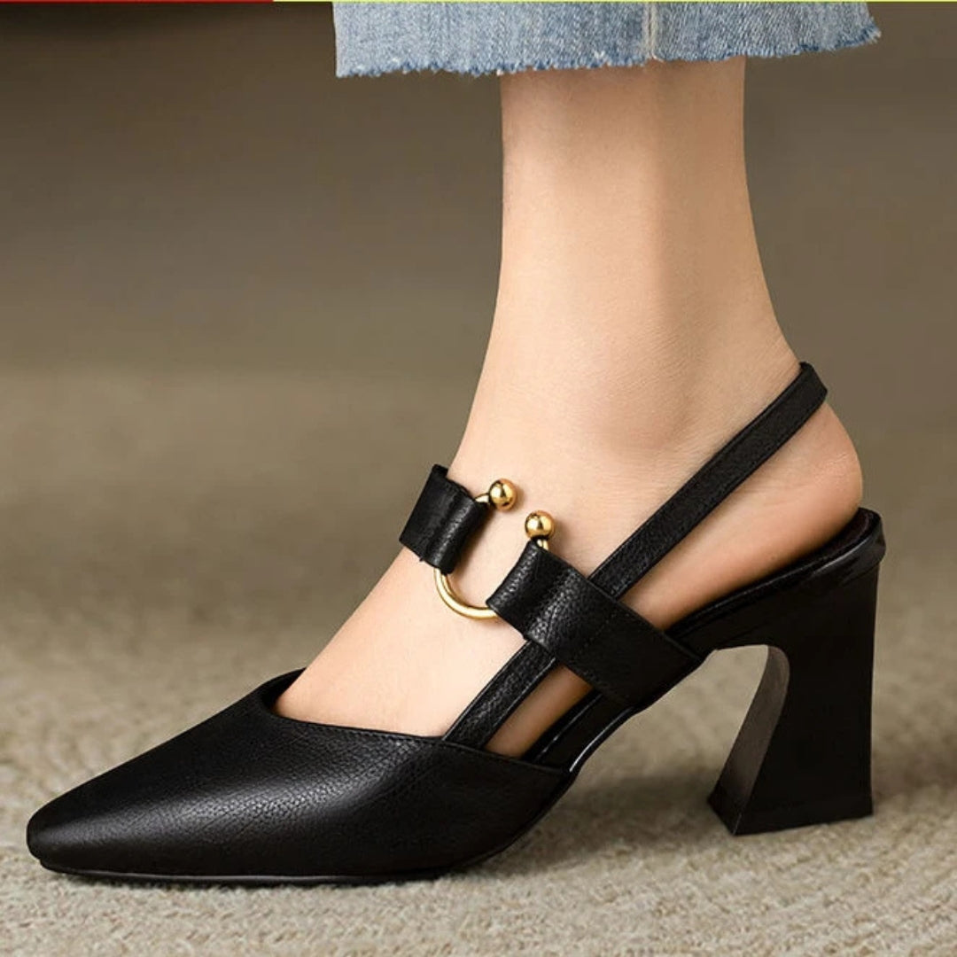 Lyra | Women's Block Heel Mary Jane Shoes - Image 1