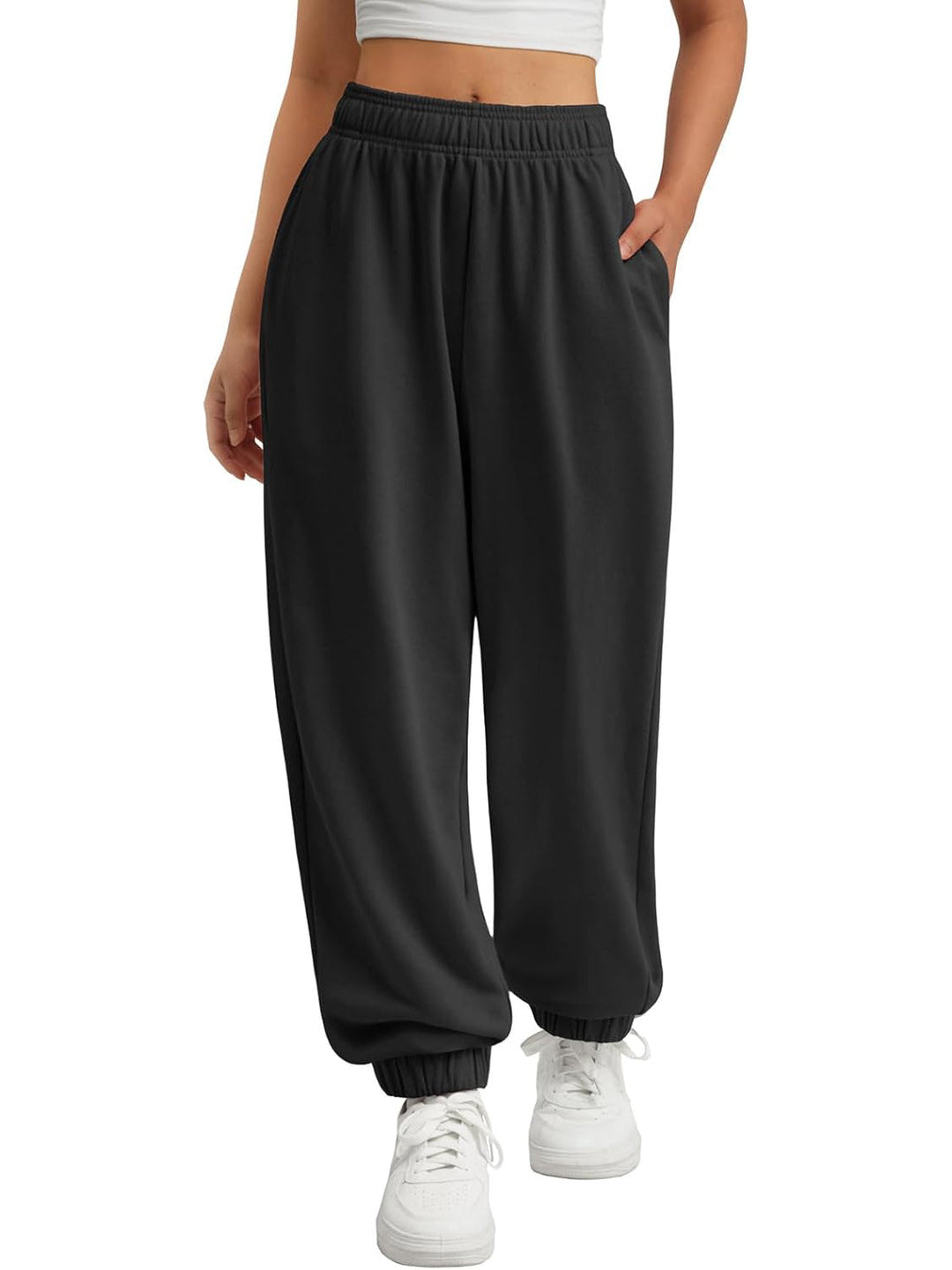 Marevyn | Women's Baggy Sweatpants Wide Leg Joggers - Image 1