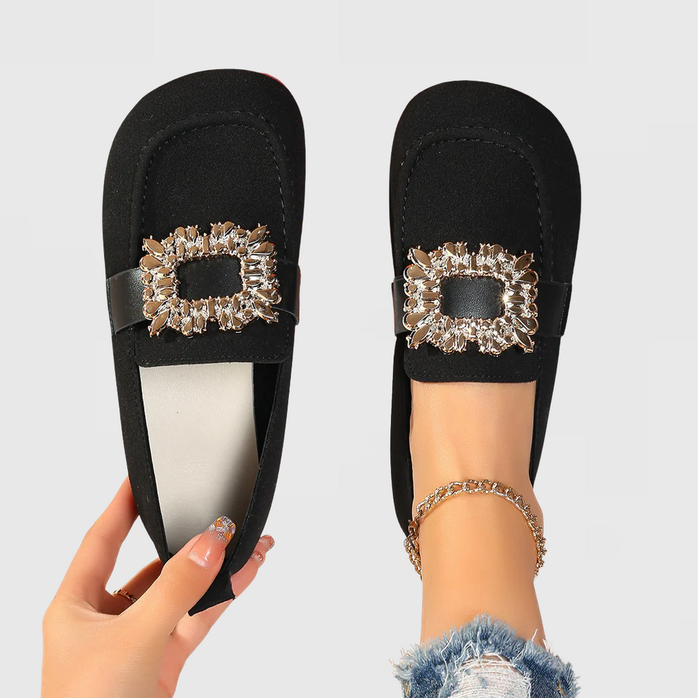Noelle | Women's Embellished Comfort Loafers - Image 2