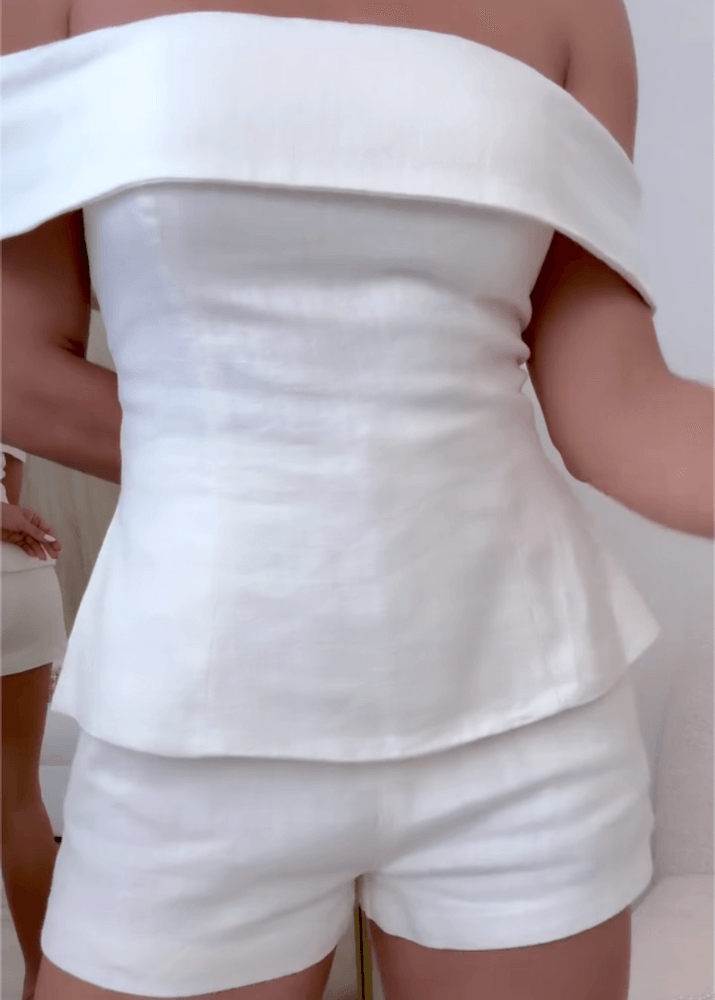 Octavia | Women's Off Shoulder Two Piece Set - Image 2