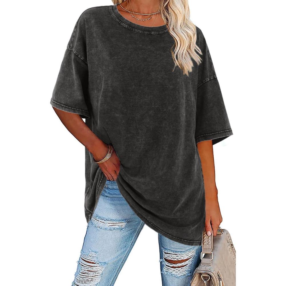 Tempest | Women's Oversized 3/4 Sleeve T-Shirt - Image 1