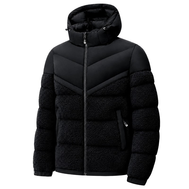 Thornwick | Men's Winter Jacket Sherpa Fleece Hooded - Image 1